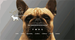 Desktop Screenshot of lakavafrenchbulldog.com